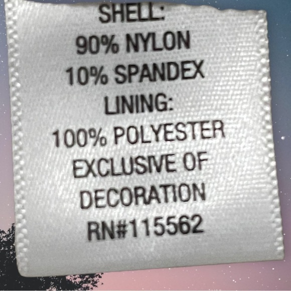 disney's Beauty and the Beast Juniors' Lace Shift Dress Size Medium - Picture 7 of 9